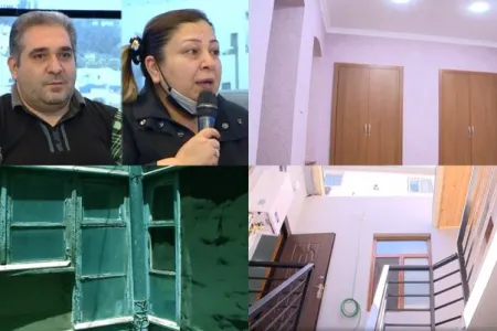 Dağılmış evini 11 ay sonra efirdə görən Nurlan - KÖVRƏLDİ - VİDEO