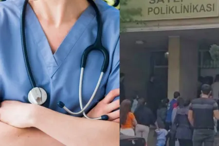 7 saylı Uşaq Poliklinikasının həkimlərindən SƏRT ETİRAZ: - "BEZMİŞİK!" - VİDEO