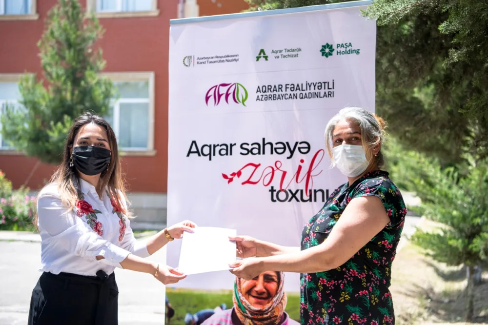 AFAQ layihəsi şərçivəsində İmişli rayonunda qadın fermerlərə dəstək göstərildi