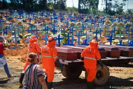 Braziliyada koronavirusdan ölənlərin sayı - 463 minə yaxınlaşır