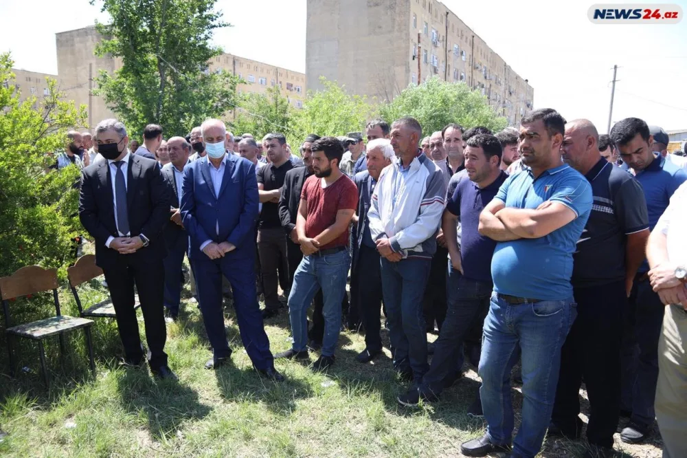 Kəlbəcərdə şəhid olan operator dəfn edildi - YENİLƏNDİ - FOTOLAR/VİDEO