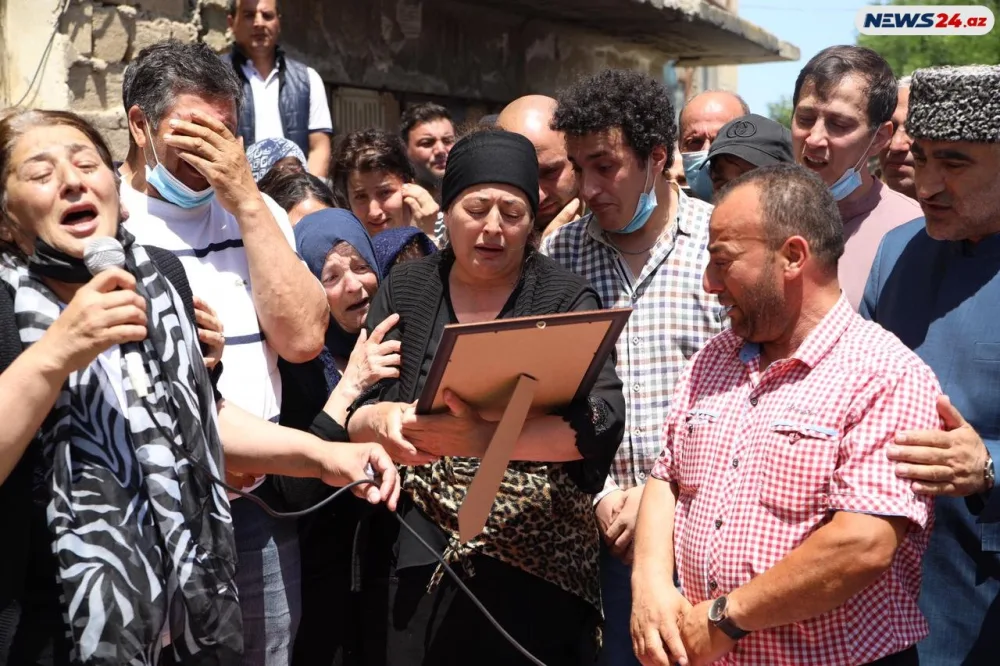 Kəlbəcərdə şəhid olan operator dəfn edildi - YENİLƏNDİ - FOTOLAR/VİDEO