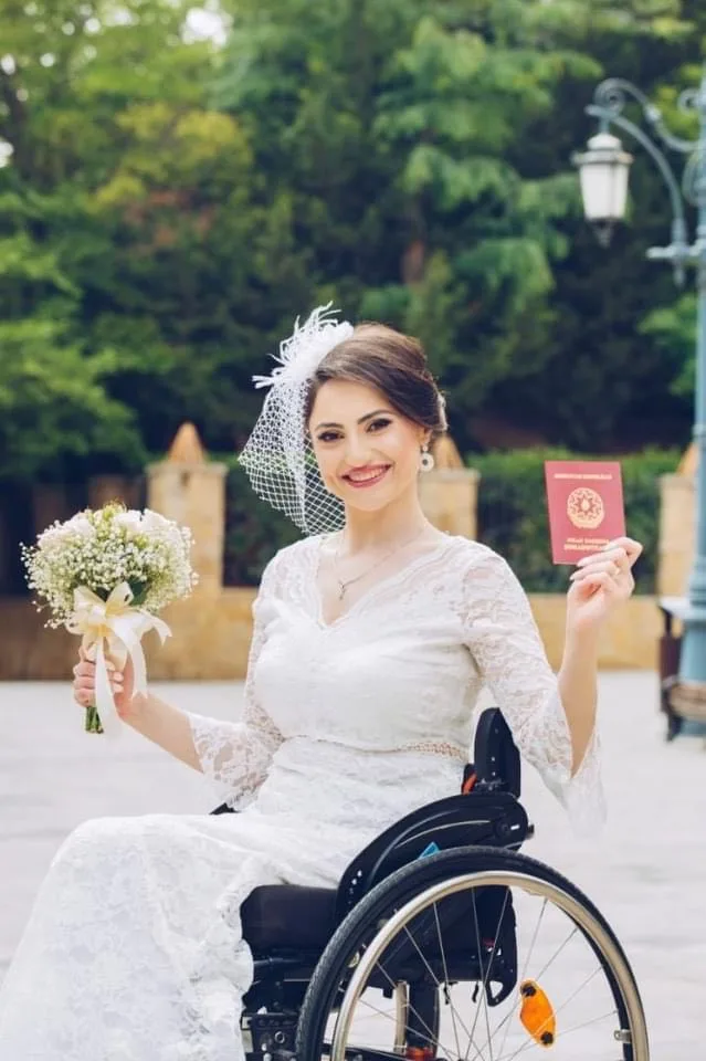 Vüsalə Kərimova Vətən Müharibəsi iştirakçısı ilə evləndi - FOTOLAR