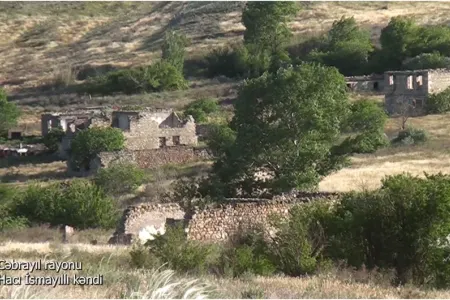 Cəbrayılın Hacı İsmayıllı kəndindən - VİDEO