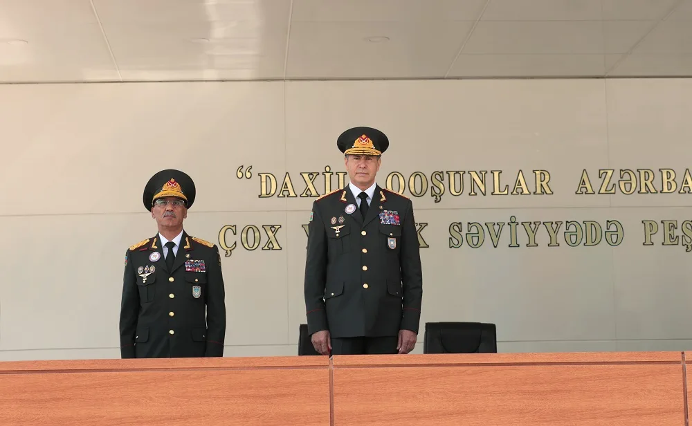 "44 günlük Vətən müharibəsində Daxili Qoşunların..." - VİLAYƏT EYVAZOV - FOTO/VİDEO