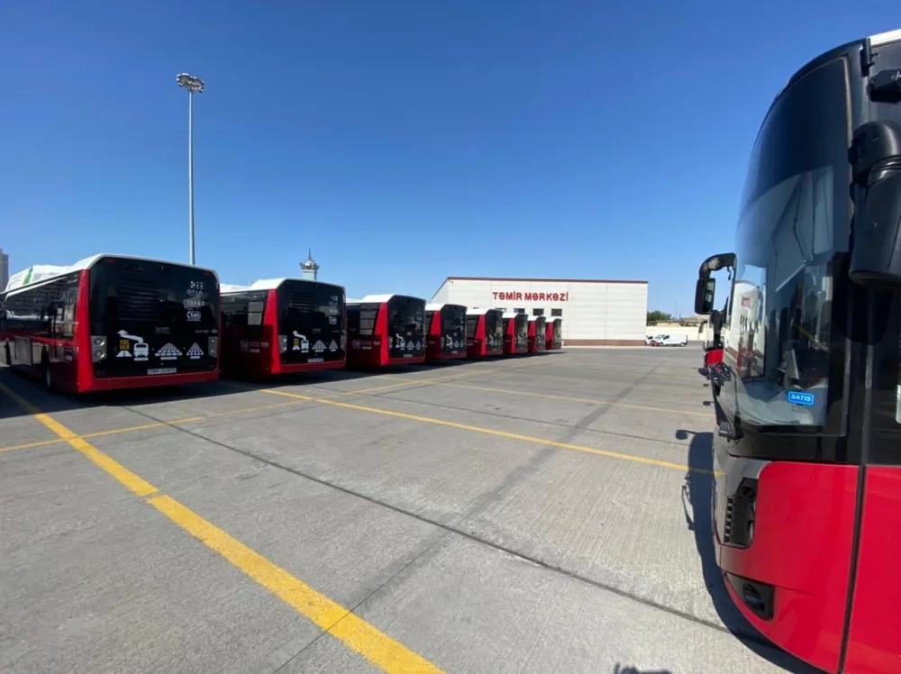 Yeni ekspress avtobuslar fəaliyyətə başladı - FOTO