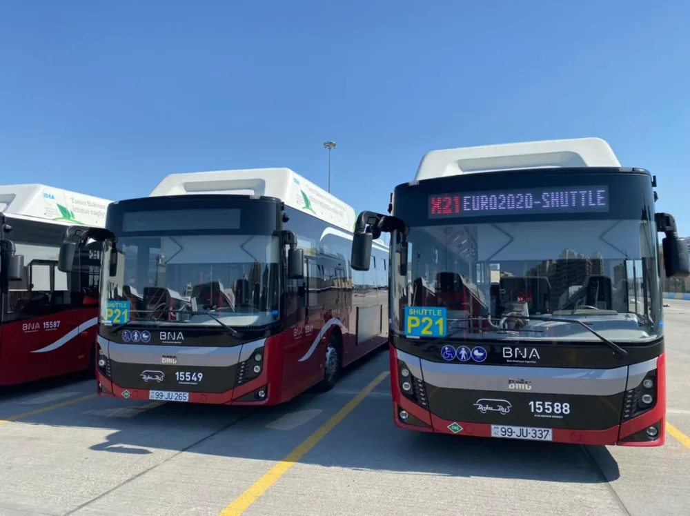 Yeni ekspress avtobuslar fəaliyyətə başladı - FOTO