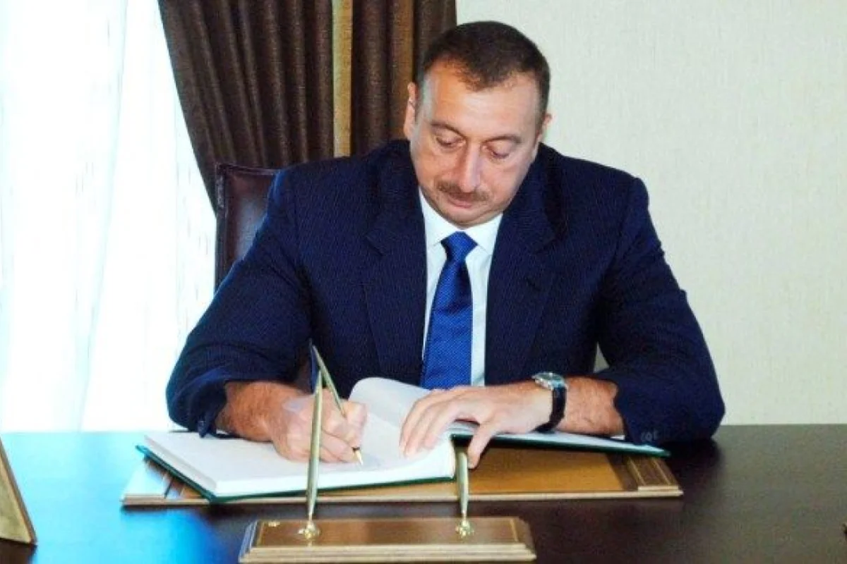 İlham Əliyev daha bir sərəncam imzaladı