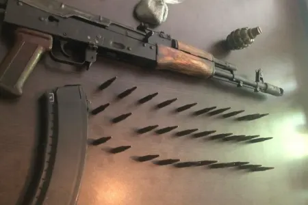 Ağcabədi sakinindən silah-sursat götürüldü