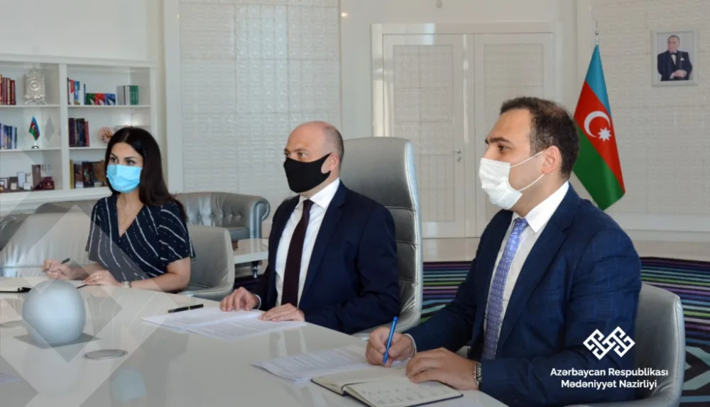 Azərbaycan ilə Xorvatiya arasında mədəni əlaqələr müzakirə edildi - FOTOLAR