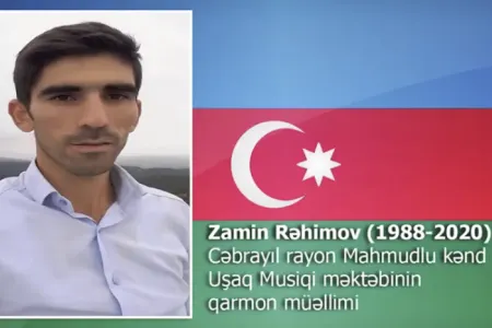 "Səhnədən səngərə" layihəsi çərçivəsində təqdim olunur: Şəhid Zamin Rəhimov - VİDEO