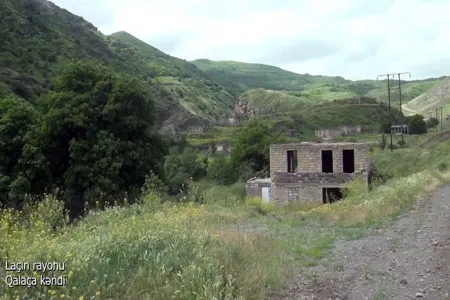 Laçının Qalaça kəndindən - Video
