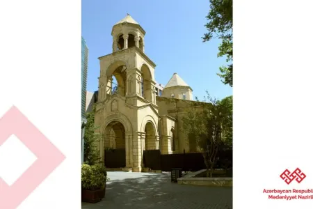 Sivilizasiyalar Alyansının nümayəndələri Bakıdakı erməni kilsəsində olub