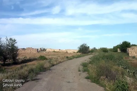 Cəbrayılın Şahvəlli kəndi - Video