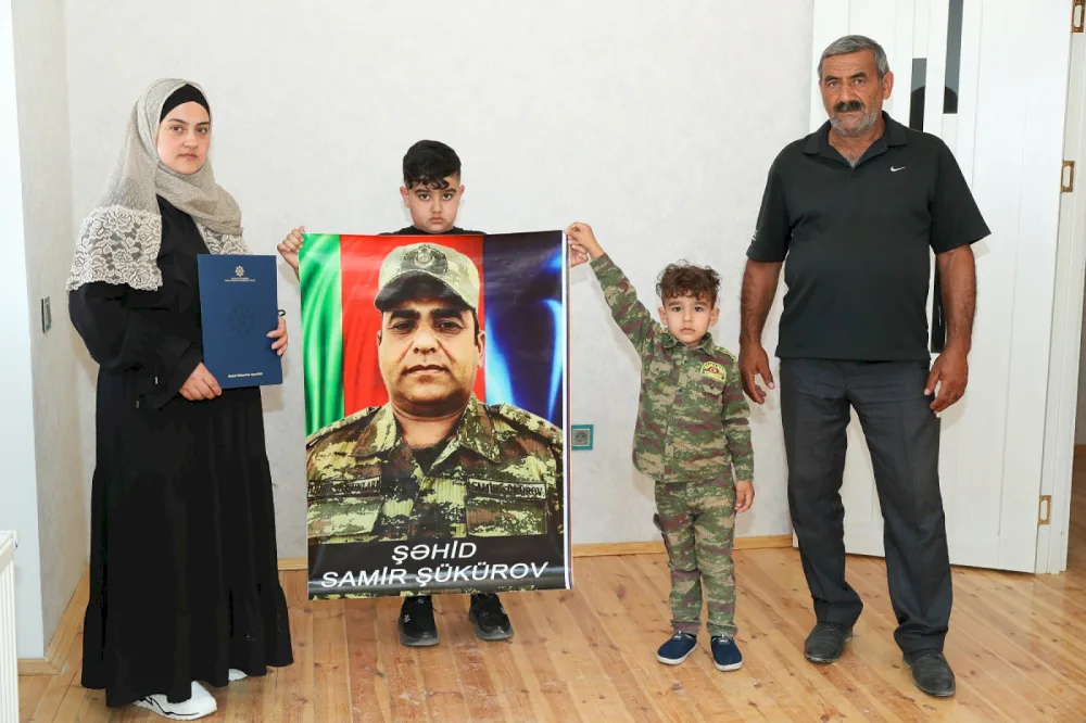 Şəhid ailələri və qazilərə daha 30 mənzil təqdim edildi