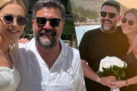 Ece Erken vəkil sevgilisinə ərə getdi - FOTOLAR