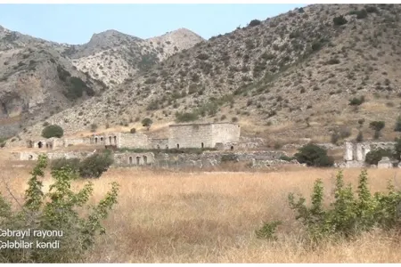 Cəbrayılın Çələbilər kəndindən görüntülər