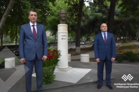 Mədəniyyət naziri Tbilisidə Cəlil Məmmədquluzadənin ev muzeyində - Fotolar