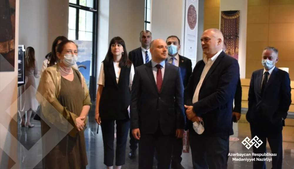 Mədəniyyət naziri Tbilisidə Cəlil Məmmədquluzadənin ev muzeyində - Fotolar