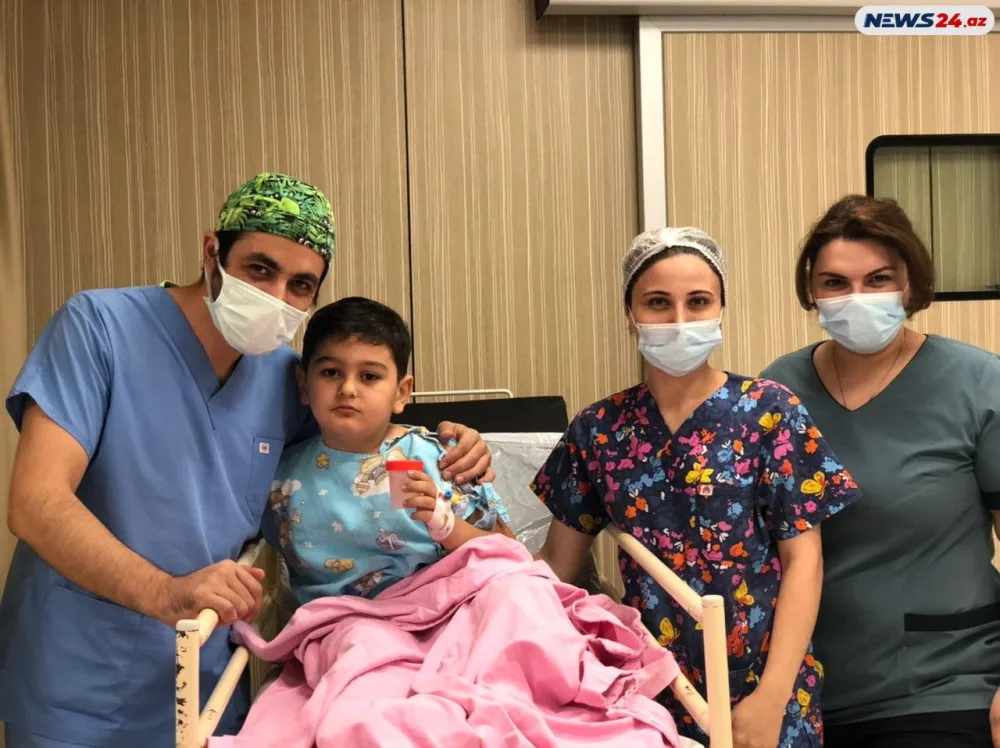 Bakıda bir il boyunca astmadan müalicə alan uşaqdan oyuncaq təkəri çıxdı - Video