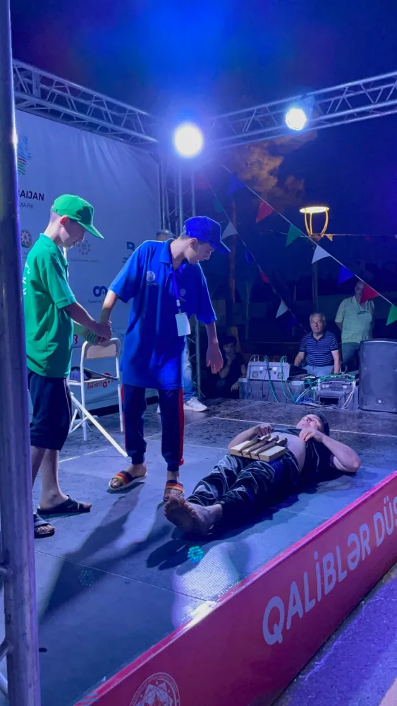 “Qaliblər düşərgəsi" davam edir - Fotolar