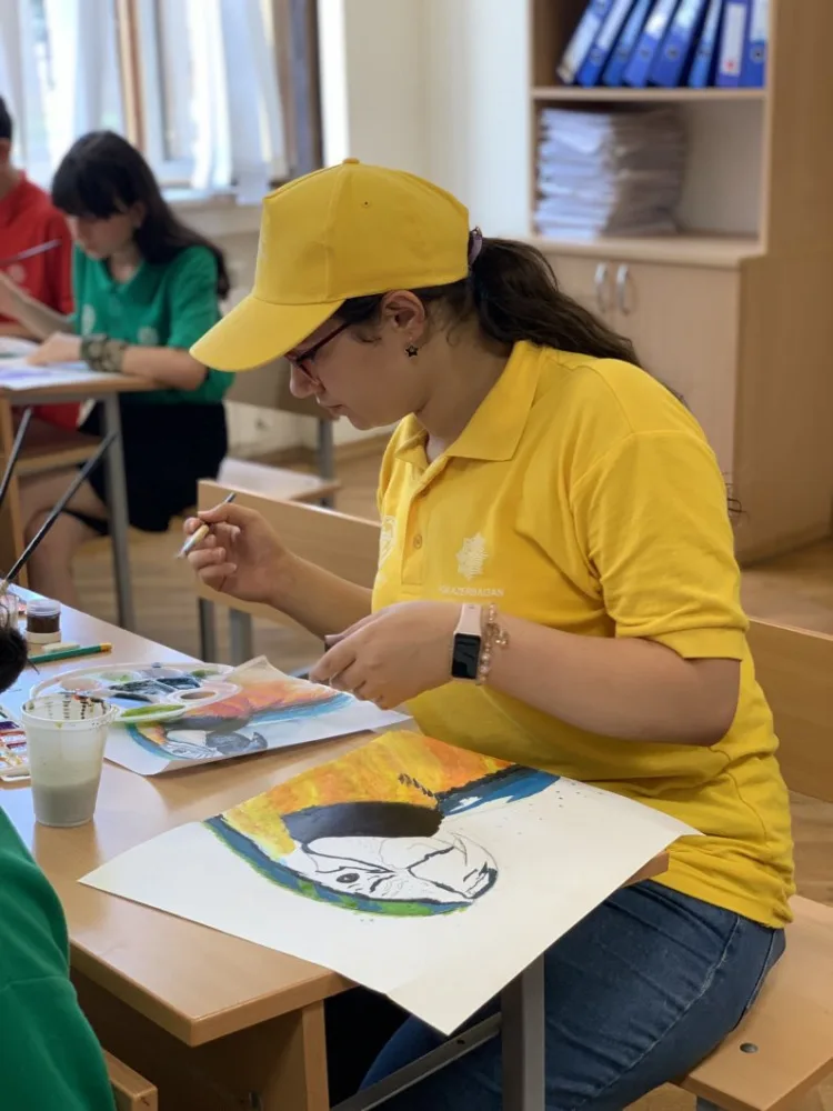 "Qaliblər düşərgəsi"nin iştirakçıları bacarıqlarını nümayiş etdirdilər - Fotolar