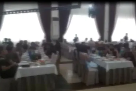 200 nəfərlik toy edən restoran sahibi cərimələndi - Video