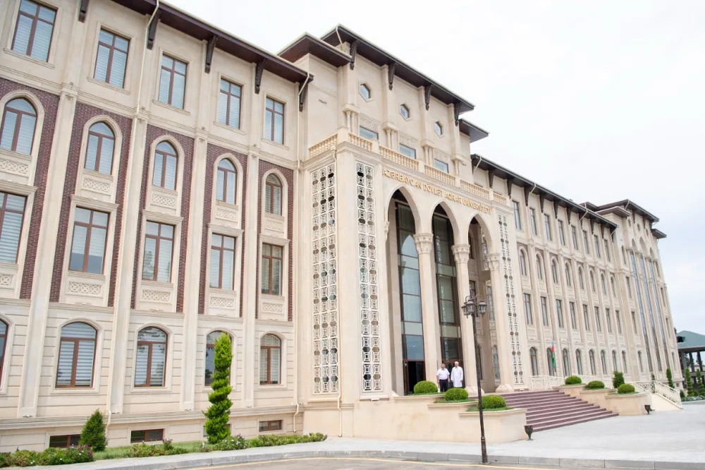 İnam Kərimov müəllim-tələbə heyəti ilə görüşdü - FOTOLAR