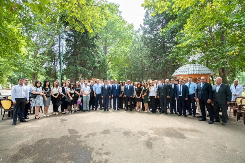 İnam Kərimov müəllim-tələbə heyəti ilə görüşdü - FOTOLAR