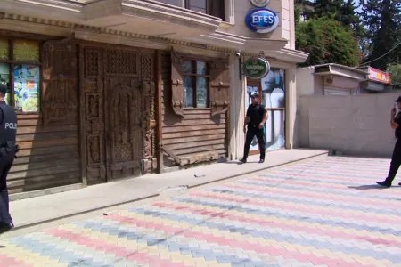 Çay evindən oğurluq edən şəxs belə saxlanıldı - Foto/Video