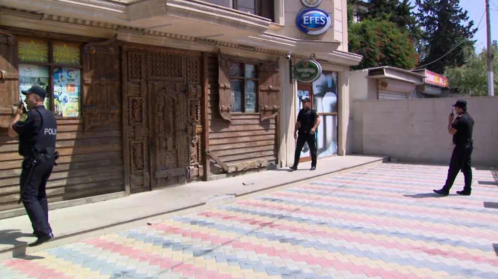 Çay evindən oğurluq edən şəxs belə saxlanıldı - Foto/Video