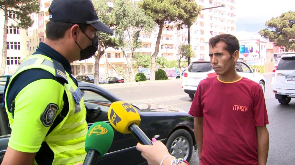 Avtobus və taksilərdə maska taxmayan şəxslərə qarşı reyd keçirildi - Foto/Video