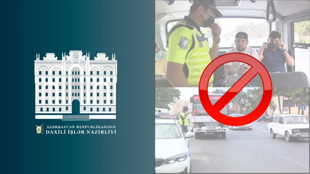 Avtobus və taksilərdə maska taxmayan şəxslərə qarşı reyd keçirildi - Foto/Video