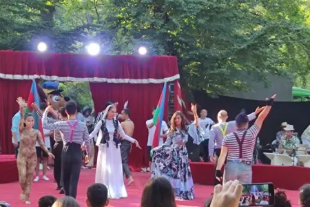 Bakı Dövlət Sirkinin regionlarda çıxışlarına start verildi - Fotolar