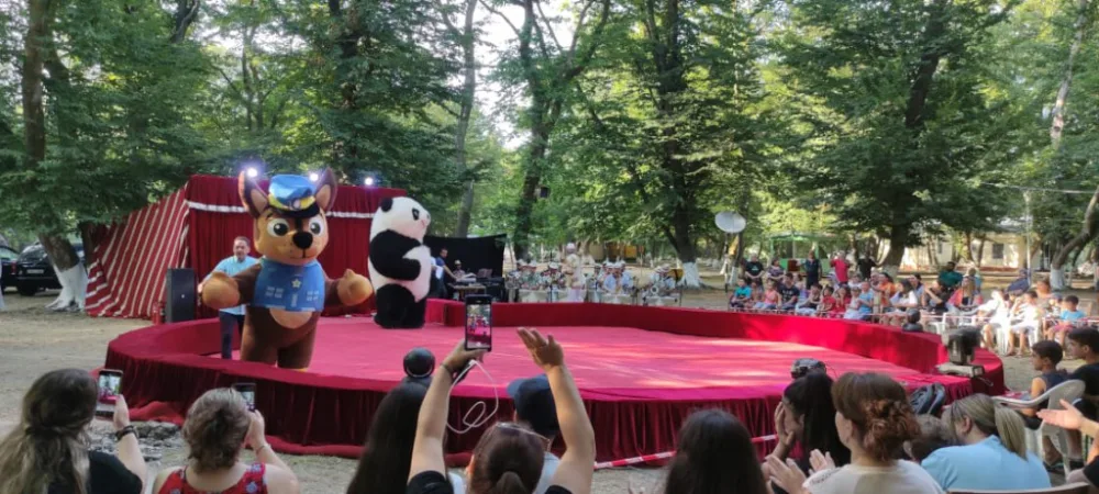 Bakı Dövlət Sirkinin regionlarda çıxışlarına start verildi - Fotolar