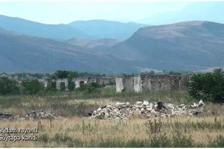 Ağdamın Göytəpə kəndindən görüntülər