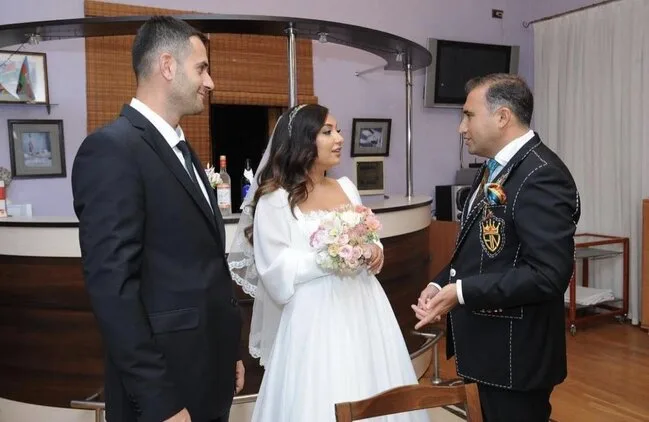Xalq artistinin qızı ailə həyatı qurdu - FOTOLAR