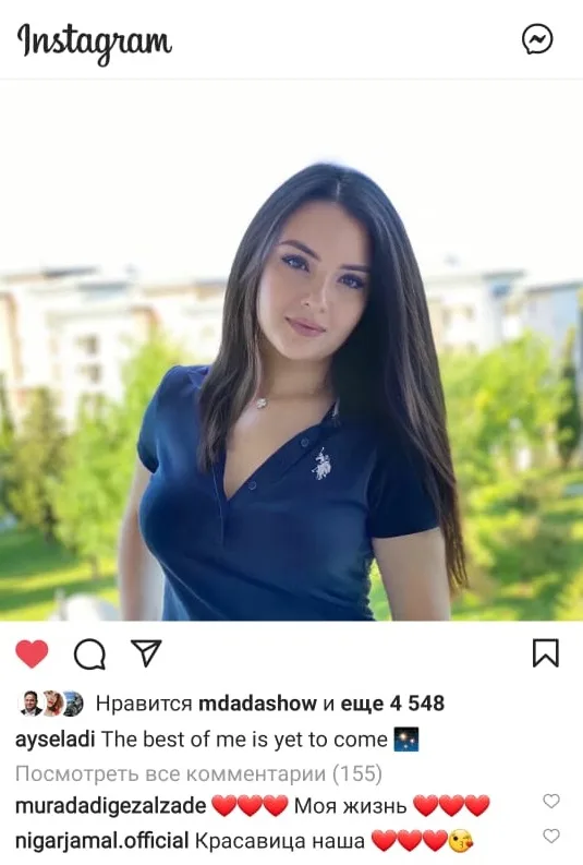 Xalq artistindən həyat yoldaşına: "Mənim həyatım" - FOTO