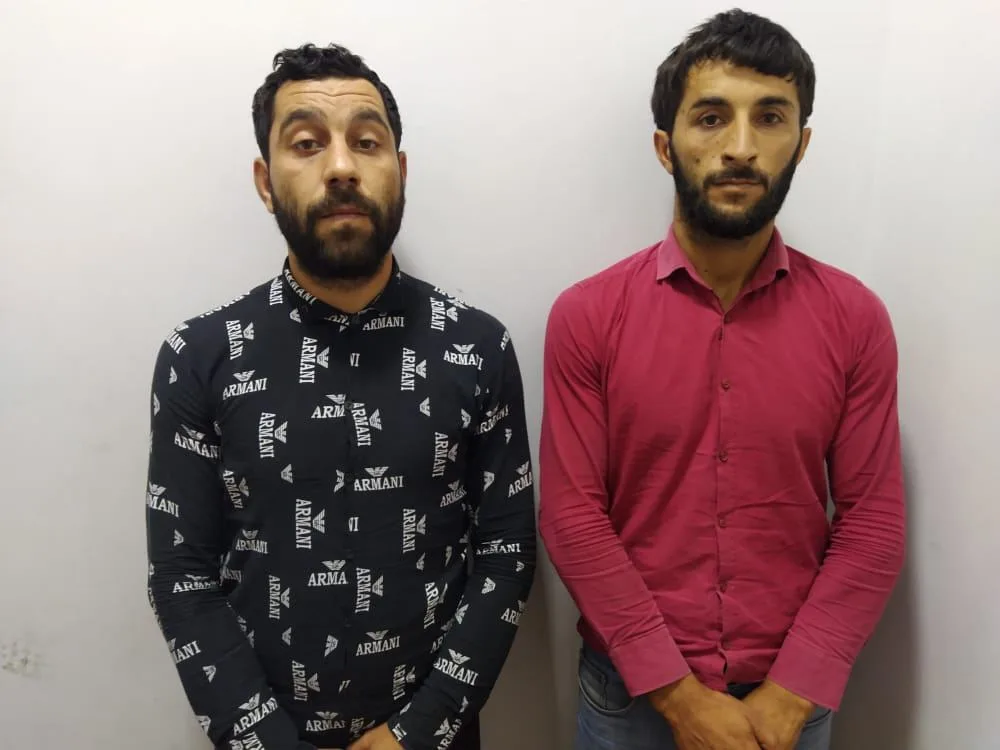 Akkumulyatorlar oğruları saxlanldı - FOTO