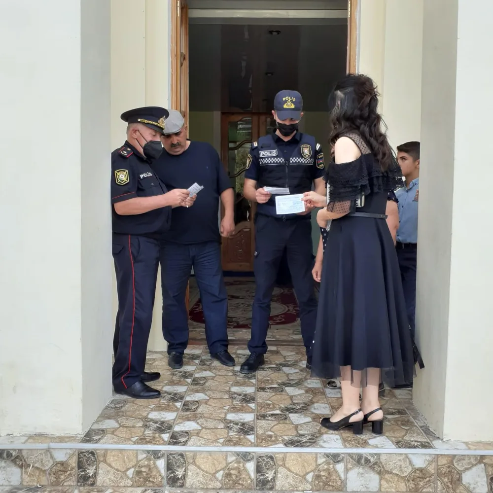 Samuxda toy qaydalarını pozanlar cərimələndi