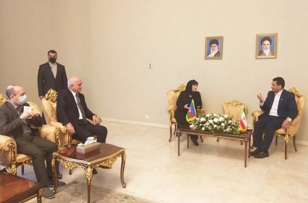 Sahibə Qafarova İbrahim Rəisinin andiçmə mərasimi üçün İrana getdi - Fotolar