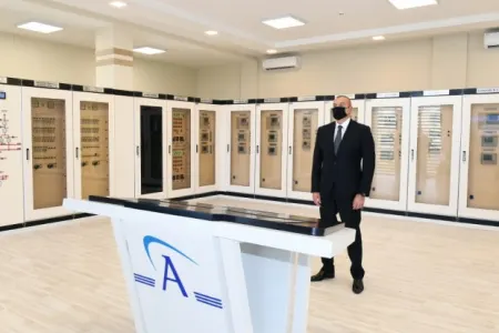 İlham Əliyev “Suraxanı” yarımstansiyasının açılışında - FOTO/Video