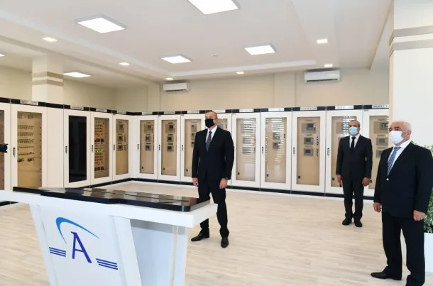 İlham Əliyev “Suraxanı” yarımstansiyasının açılışında - FOTO/Video