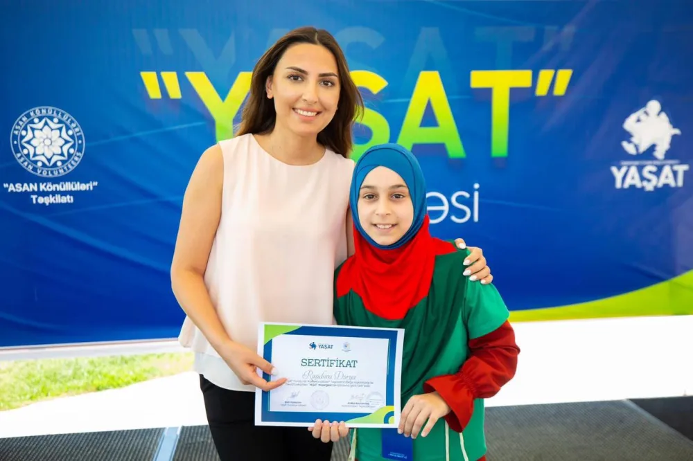 "YAŞAT" düşərgəsinin üçüncü həftəsi başa çatdı - FOTOLAR