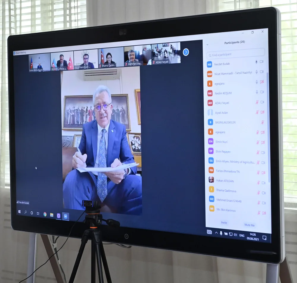 Aqrar və Ege Universiteti arasında ikili diplom proqramı imzalandı