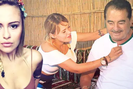 İbrahim Tatlısəs özündən 45 yaş kiçik sevgilisi ilə görüntüləndi - FOTO