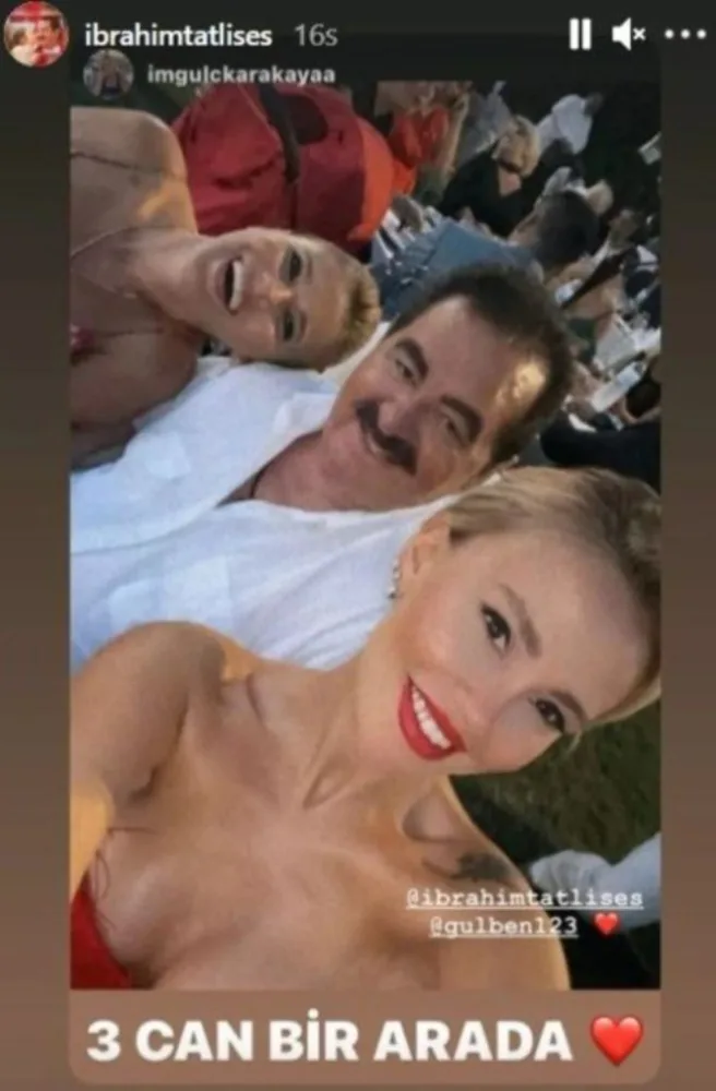 İbrahim Tatlısəs özündən 45 yaş kiçik sevgilisi ilə görüntüləndi - FOTO