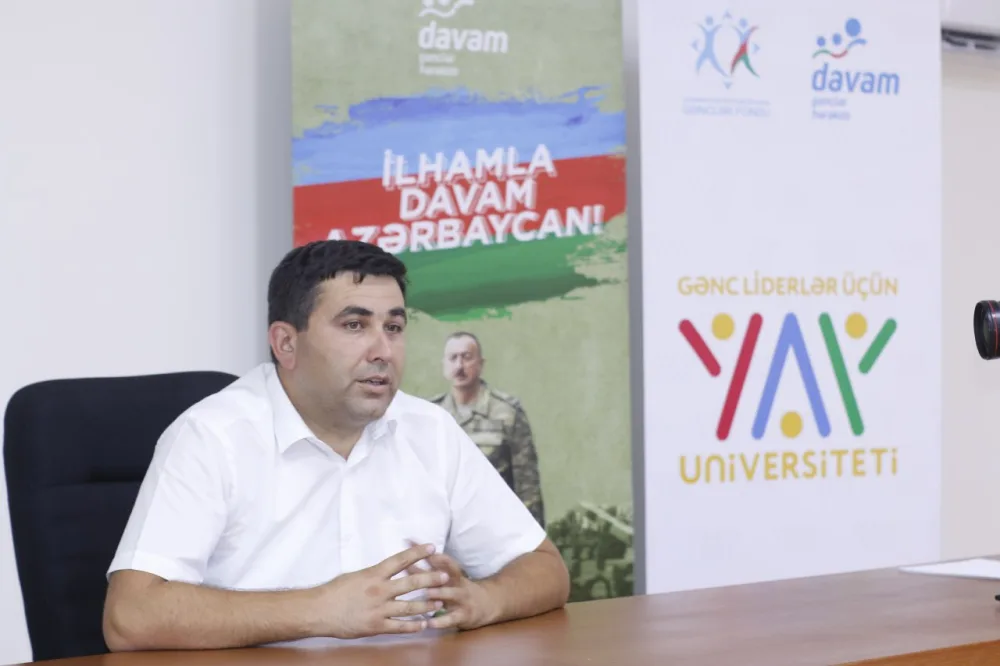 "Davam" "Gənc Liderlər üçün Yay Universiteti"nə start verdi