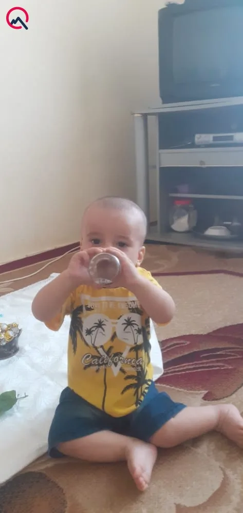 Bu gün kanalda boğulub ölən Poladın 10 gün əvvəl bir yaşı olub... - Fotolar