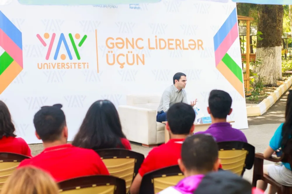 "Gənc Liderlər üçün Yay Universiteti"nin beşinci günü başa çatıb - FOTOLAR